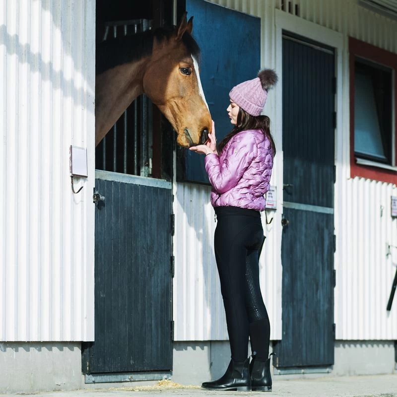 Horze Women's Lydia Full Seat Breeches - Black - Image 4