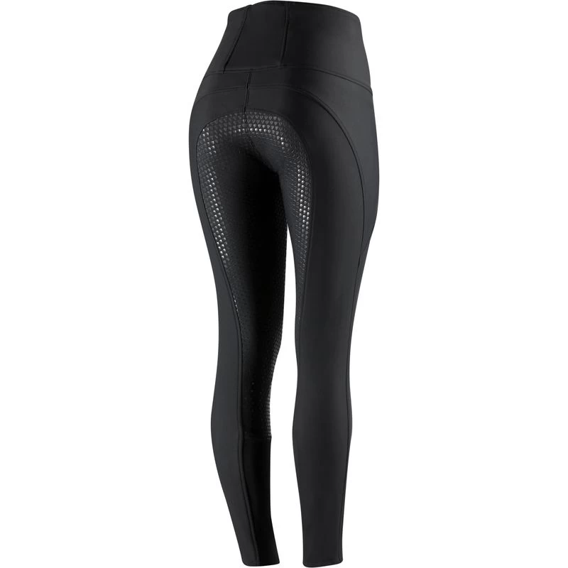 Horze Women's Lydia Full Seat Breeches - Black - Image 6