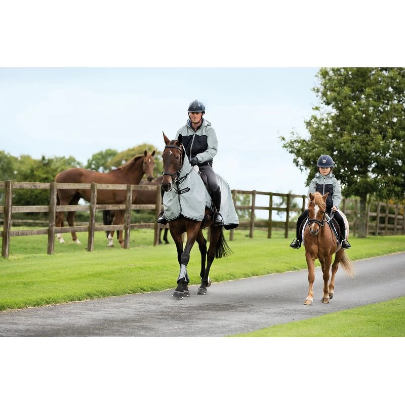 Horseware Corrib Reflective Jacket - Reflective Grey - Image 2