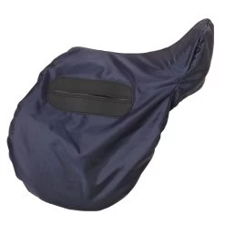 Equi-Essentials Close Contact No-Scuff Saddle Cover - Navy