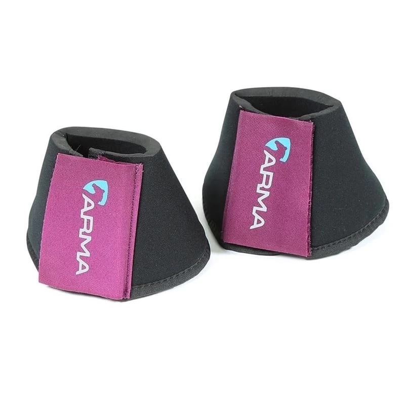 Shires ARMA Neoprene Over Reach Boots - Plum