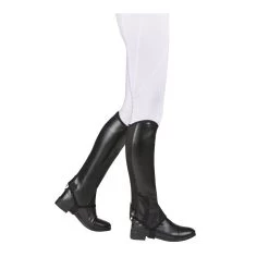 Saxon Kids' Syntovia Half Chaps - Black