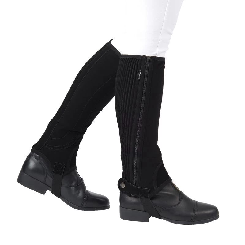 Dublin Easy-Care Half Chaps II - Black