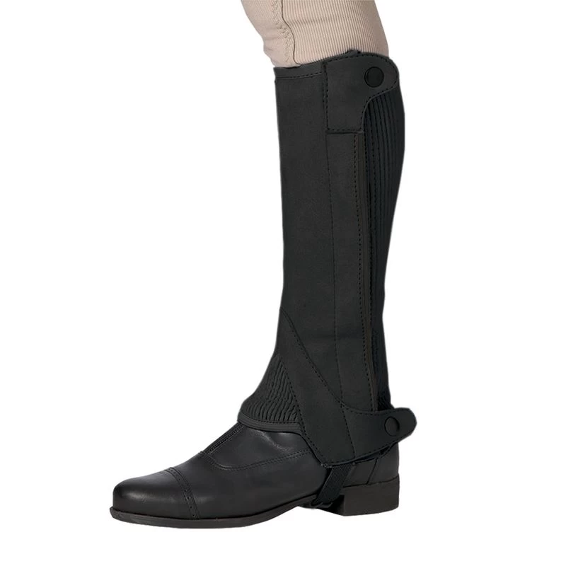 Ovation Kids' Elite Amara Ribb Half Chaps - Black - Image 2
