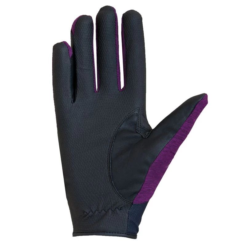 Roeckl Mendon Riding Gloves - Berry