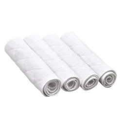 Equi-Essentials Quilted 14" Leg Wraps - White