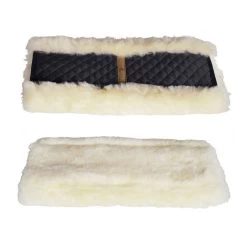Horze Harleigh Sheepskin Short Girth Tube - Black