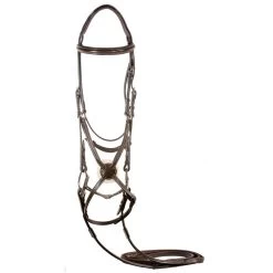 Nunn Finer Stefania Figure 8 Bridle - Havana