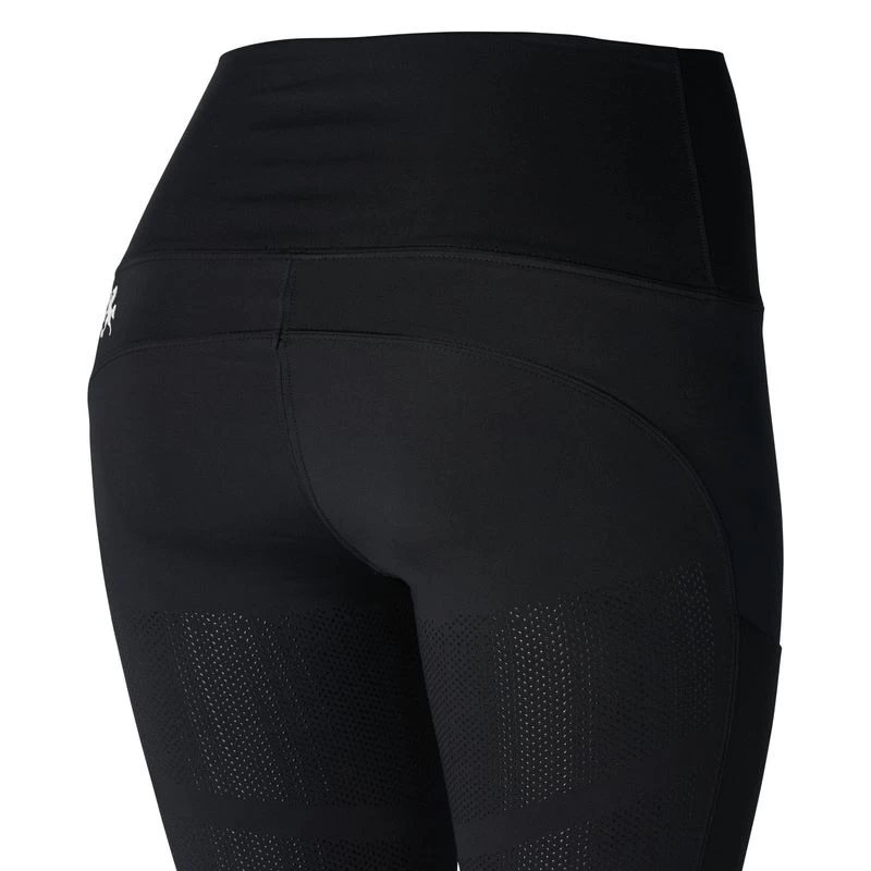 Horze Women's Adelaide Full Seat High Waist Tights - Dark Navy - Image 2