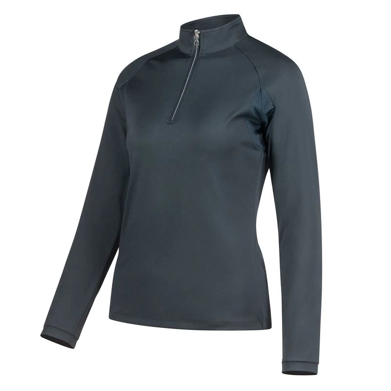 Horze Women's Carolina Training Shirt - Navy Dark Blue