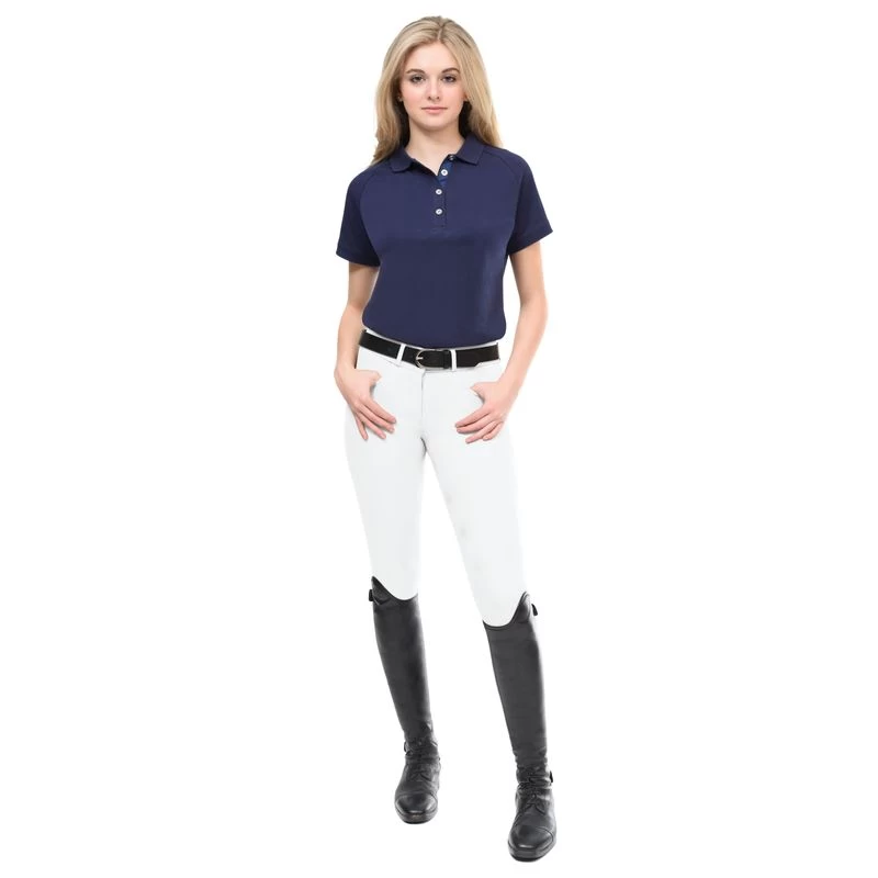 Ovation Women's Signature Bellissima II GripTec Full Seat Breeches - White - Image 2
