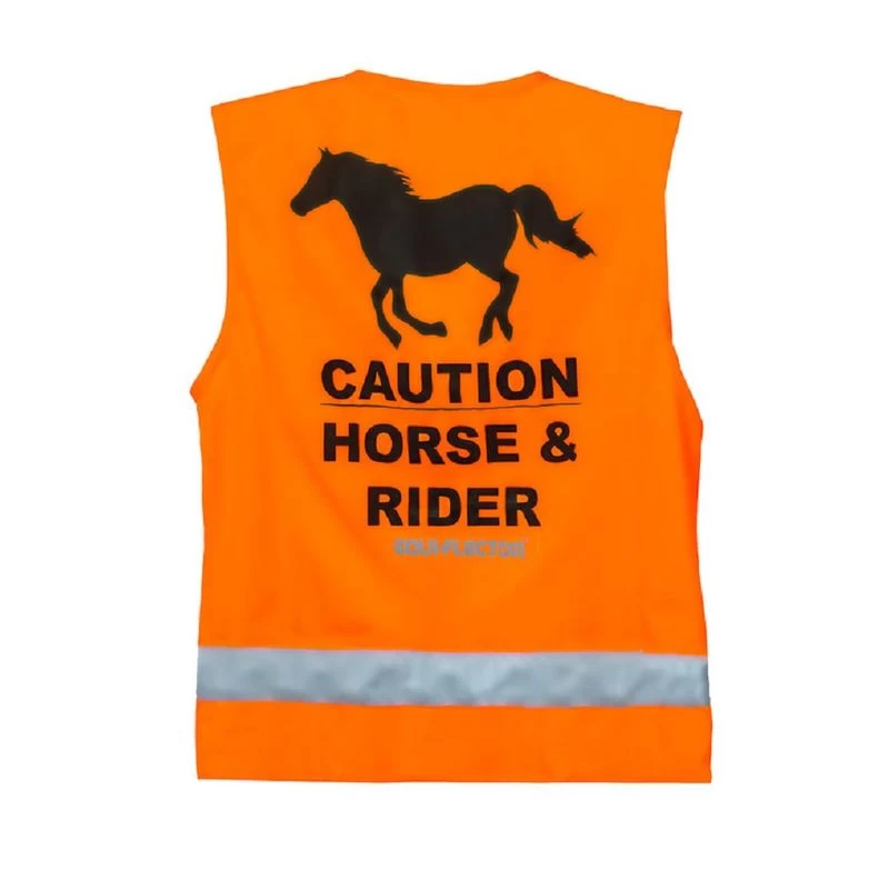 Shires Equi-Flector Safety Vest - Orange