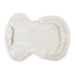 Ovation Europa Sheepskin Gel Pad - White
