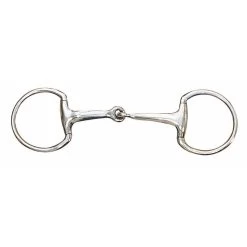 Centaur Jointed Medium Hollow Round Eggbutt - Stainless Steel