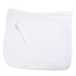 Ovation Pro Circuit Felt Dressage Pad - White