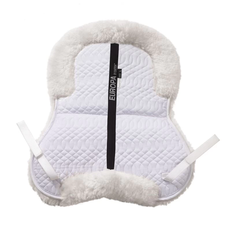Ovation Europa Lift Back Half Pad - White/White