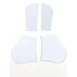 Ovation Europa Four Piece Wool Shim Kit - White