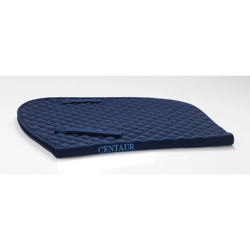 Centaur Imperial Quilted Close Contact Saddle Pad - Navy/Navy Binding