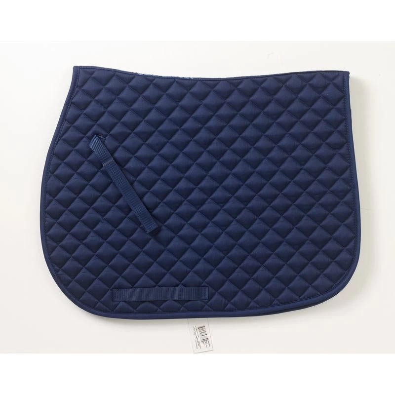 Centaur Imperial Quilted Close Contact Saddle Pad - Navy/Navy Binding - Image 2
