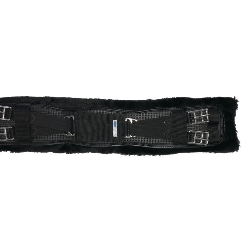 Ovation Coolmax Humane Dressage Girth - Black/Black