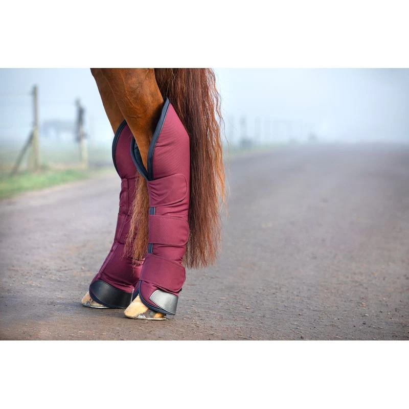 Rambo Travel Boots - Burgundy/Burgundy/Teal/Navy - Image 2