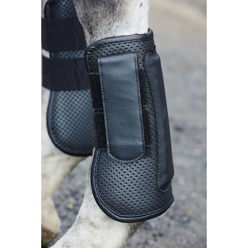 Weatherbeeta Lite Open Front Boots - Black - Image 3