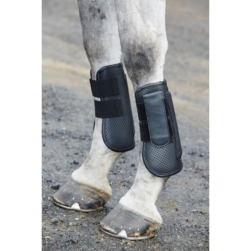 Weatherbeeta Lite Open Front Boots - Black - Image 8