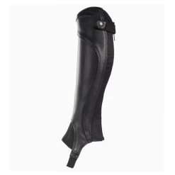 Horze Quinton Leather Half Chaps - Black
