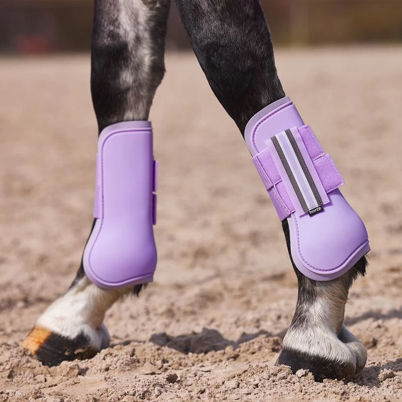 Horze Adepto Tendon Boots - Languid Lavender Purple - Image 3
