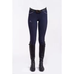 Cavalliera Women's Royal Ride Full Seat Breeches - Navy Blue