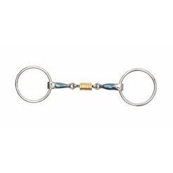 Shires Loose Ring W/Roller - Blue Sweet Iron