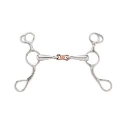 Shires French Link Sliding Gag Bit