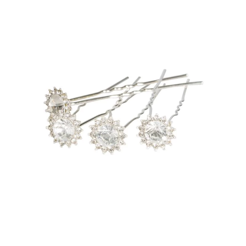 Horze Flower Crystal Hair Pin - Crystal - Image 2