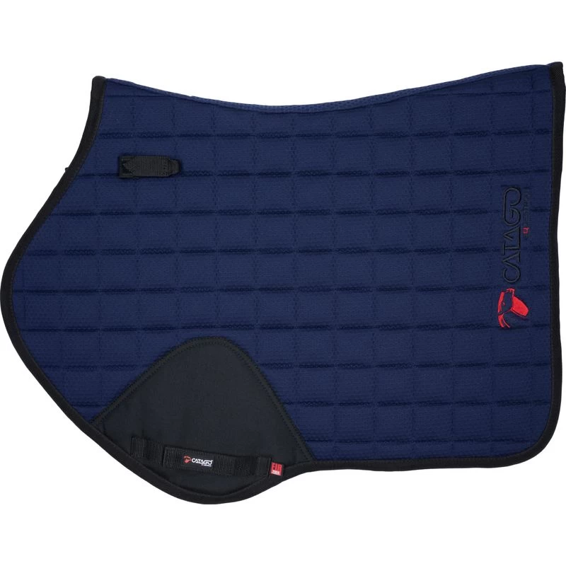 Catago FIR-Tech Jumper Saddle Pad - Navy