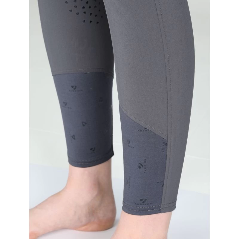 Shires Aubrion Women's Derby Breeches - Grey - Image 4