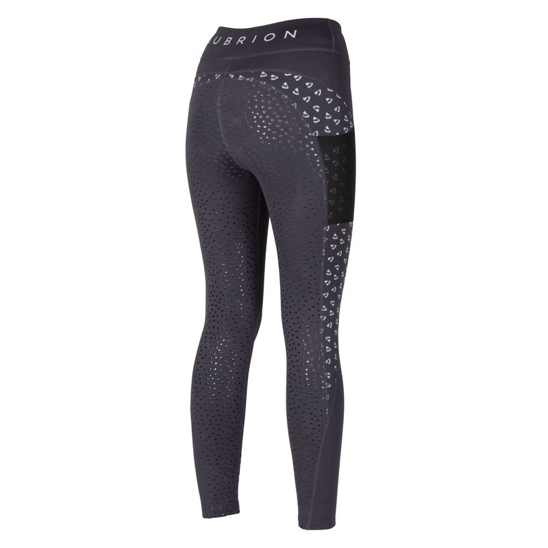 Shires Aubrion Women's Coombe Riding Tights - Reflective - Image 2