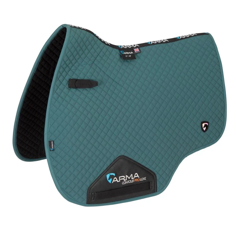 Shires ARMA Luxe Saddle Pad - Dark Green