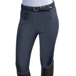 Ovation Women's Altitude Kool-X Knee Patch Breeches - Indigo