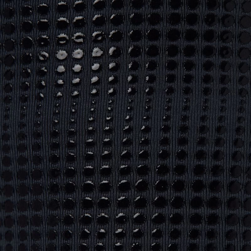 Horze Women's Selena Sporty Riding Tights W/Mesh Lower Leg - Montauk Navy - Image 2