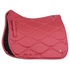 B Vertigo Laurel Dressage Saddle Pad - Mineral Red