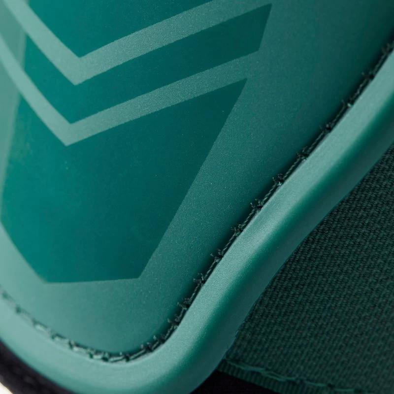 Horze Caliber Faux Fur Fetlock Boots - Storm Green - Image 4