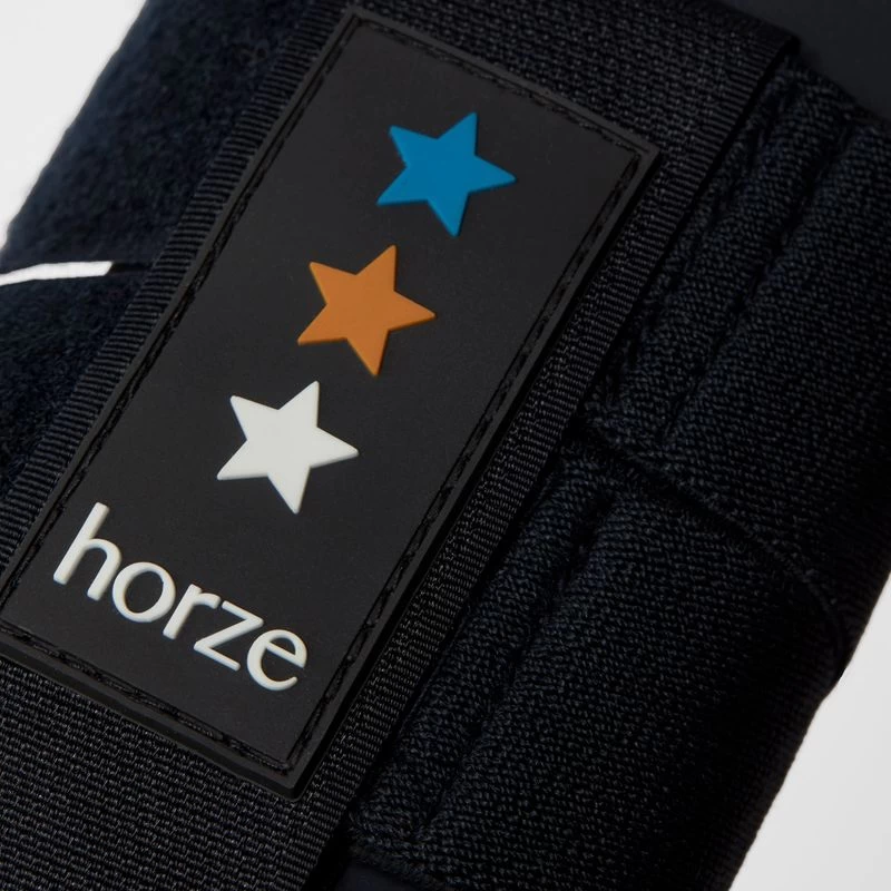 Horze Alex Pony Neoprene-Lined Tendon Boots - Dark Navy - Image 4