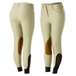 Equinavia Women's Maud Show Knee Patch Breeches - Tan