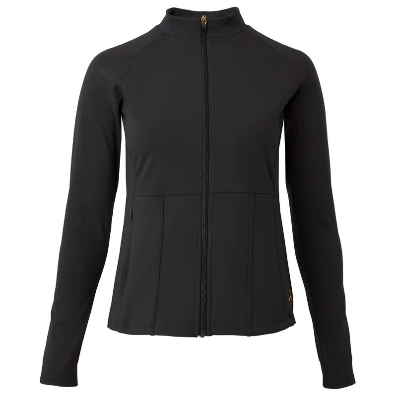 Horze Women's Ciandra UV Pro Technical Training Jacket - Charcoal Grey