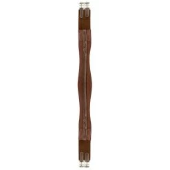 Silverleaf Plain Chafeless Girth Single Elastic - African Walnut
