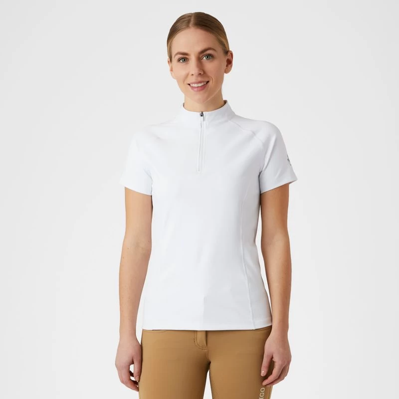 B Vertigo Women's Adara Cool Tech Training Shirt - White - Image 2