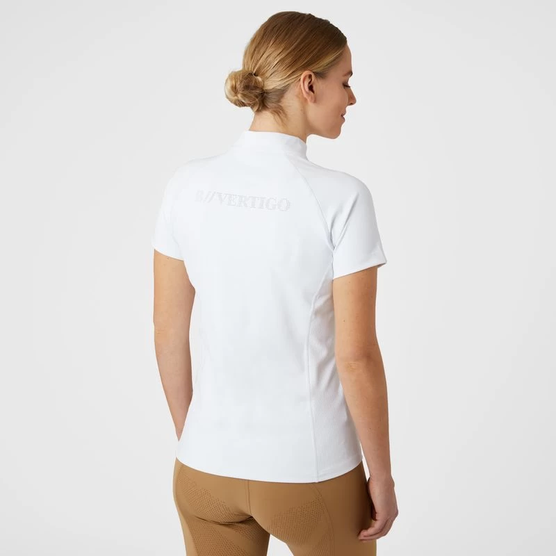 B Vertigo Women's Adara Cool Tech Training Shirt - White - Image 3