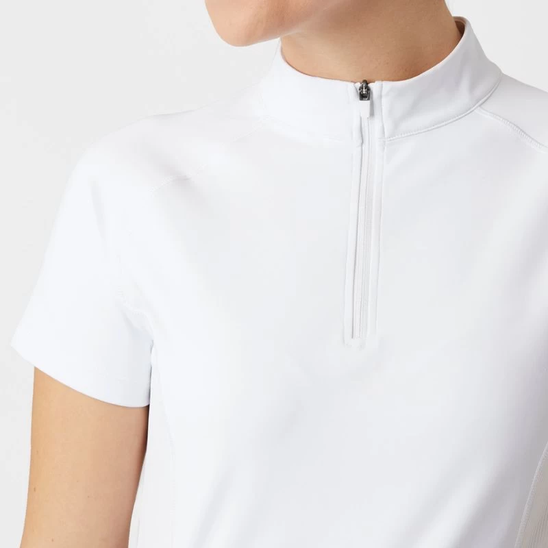 B Vertigo Women's Adara Cool Tech Training Shirt - White - Image 4