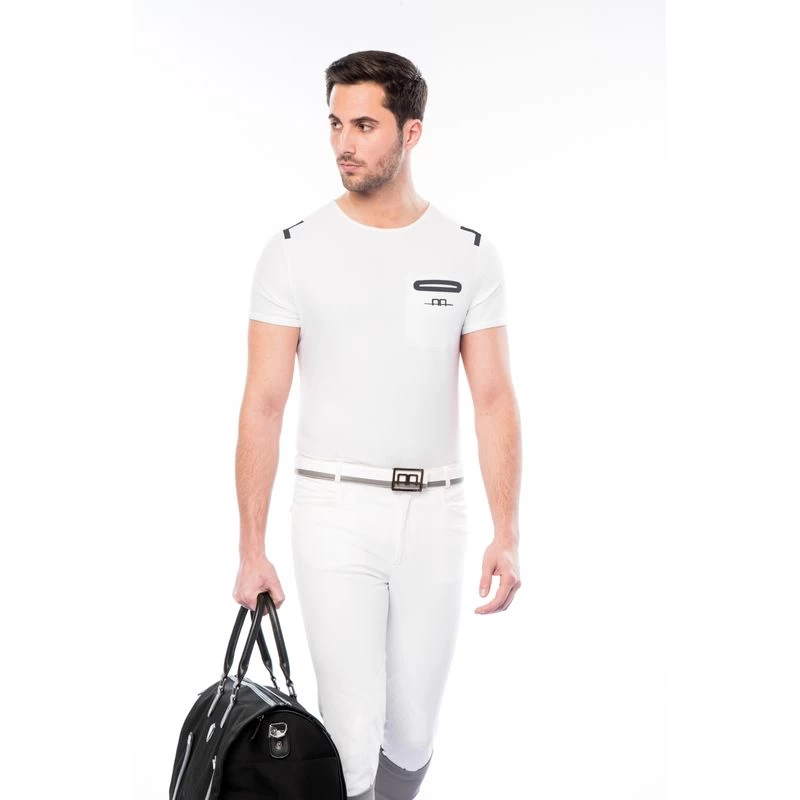 Alessandro Albanese Men's Tech T-Shirt - White - Image 3