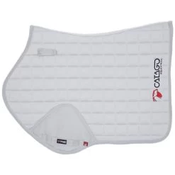 Catago FIR-Tech Jumper Saddle Pad - White